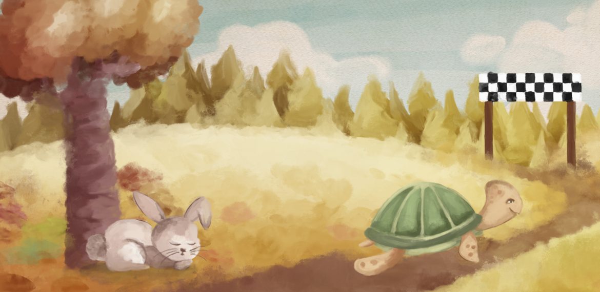 The Hare and the Tortoise