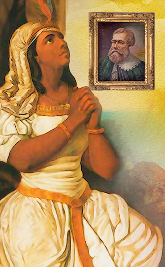 Catarina Paraguaçu e Caramuru